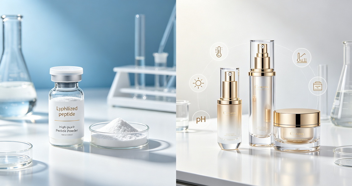 Cosmetic Peptide Formulation Stability Cosmetic Peptide Formulation Stability