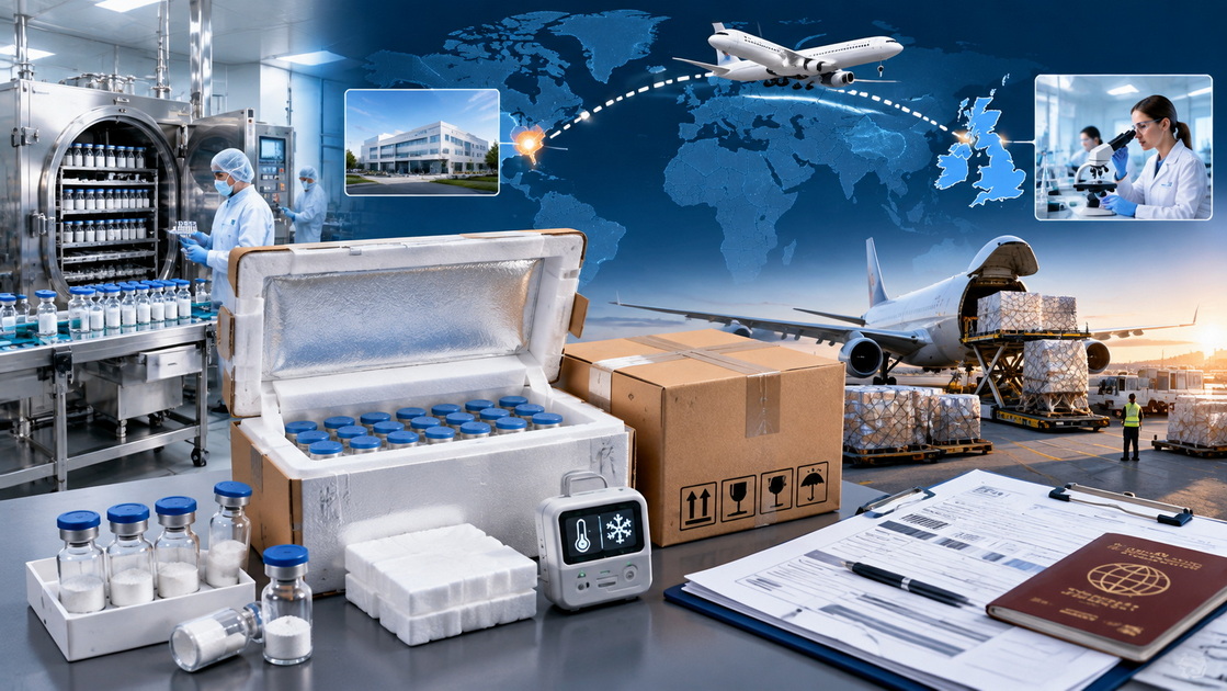 Global Peptide Supply Chain And Cold Chain Logistics Global Peptide Supply Chain And Cold Chain Logistics