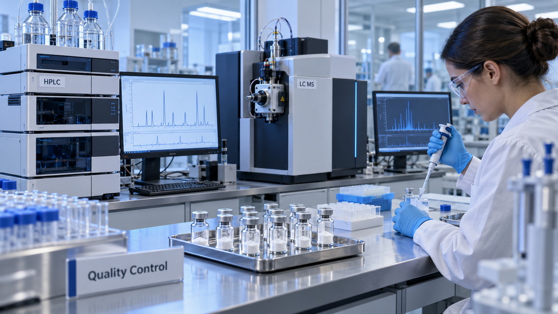 Peptide Quality Testing Process Peptide Quality Testing Process