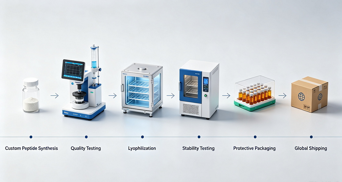 ICH Informed Peptide Stability Workflow