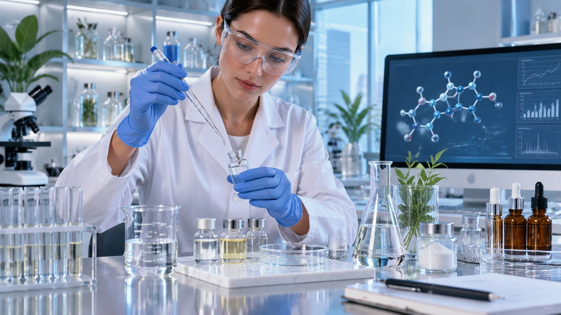 Cosmetic Peptide Formulation Laboratory