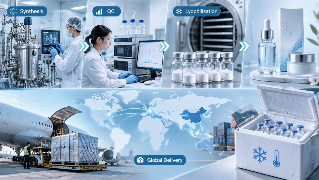 Custom Cosmetic Peptide Supply Chain